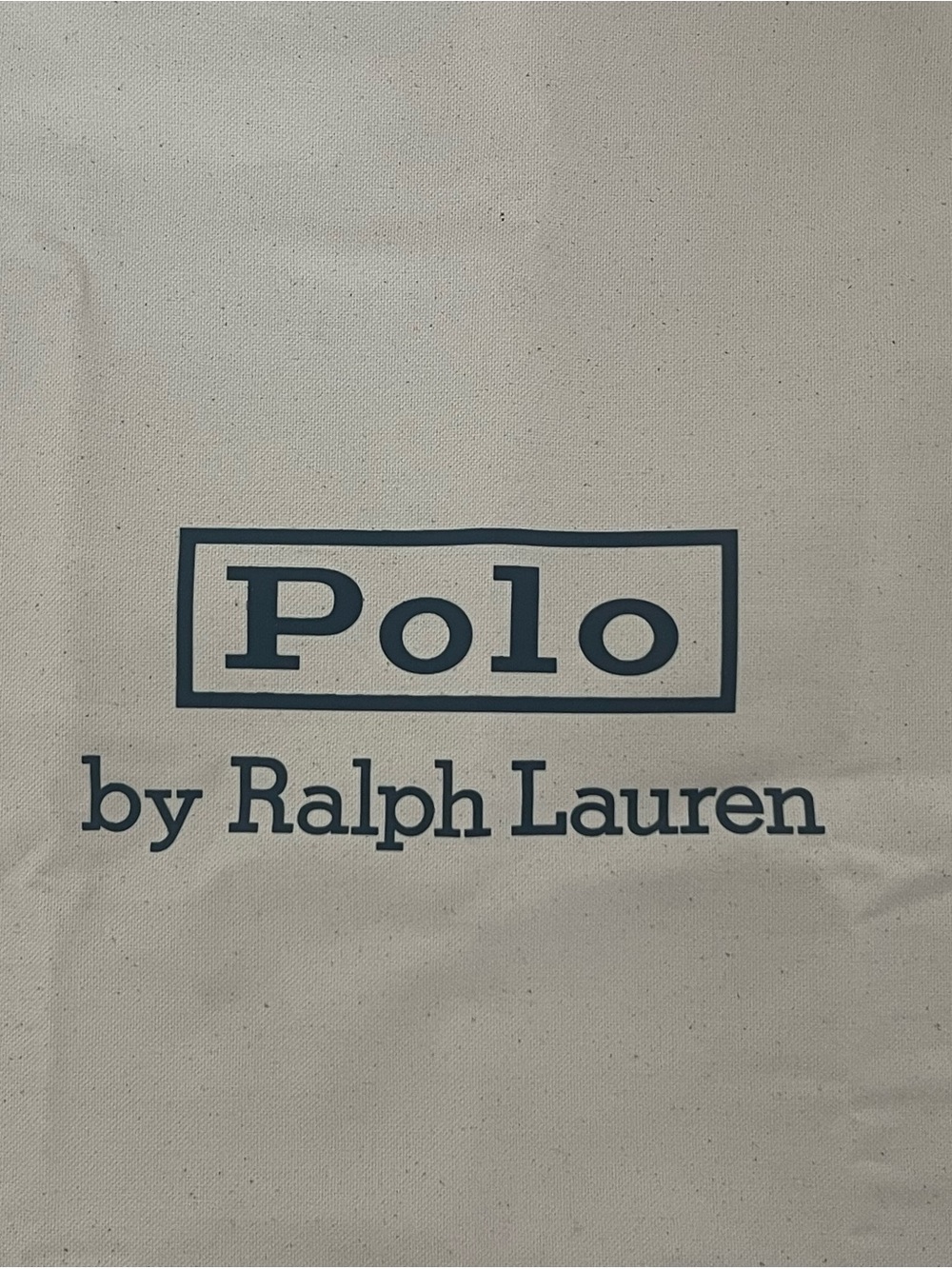 Polo Ralph Lauren Canvas Tote Bag with Polo Bear Patch – Cream & Burgundy (NWT) - Picture 6 of 6